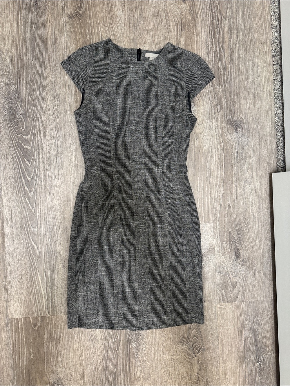 Classic Gray Sheath Dress - Women